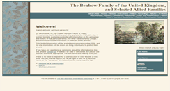 Desktop Screenshot of benbowfamily.com